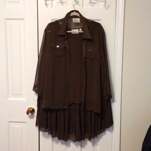 Dark Green Lina by Louis Dell'Olio Set,XL 3 piece set New Quality